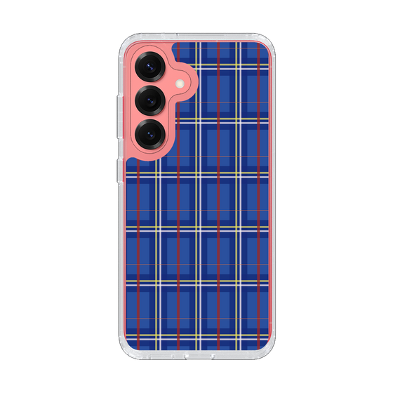 スリムプロテクションケース［ Tartan Check - Blue ］