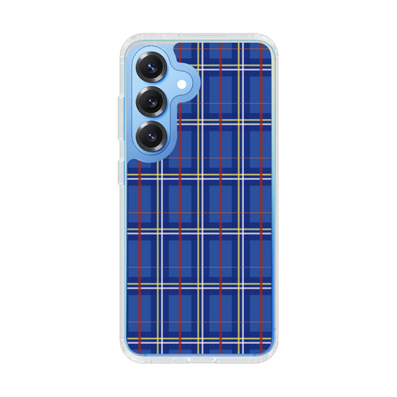 スリムプロテクションケース［ Tartan Check - Blue ］