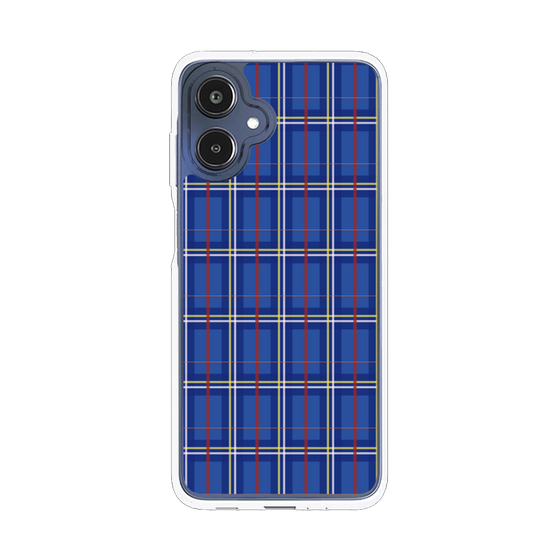 スリムプロテクションケース［ Tartan Check - Blue ］