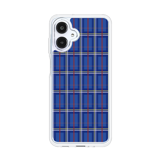スリムプロテクションケース［ Tartan Check - Blue ］