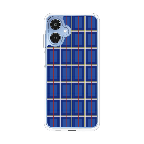 スリムプロテクションケース［ Tartan Check - Blue ］