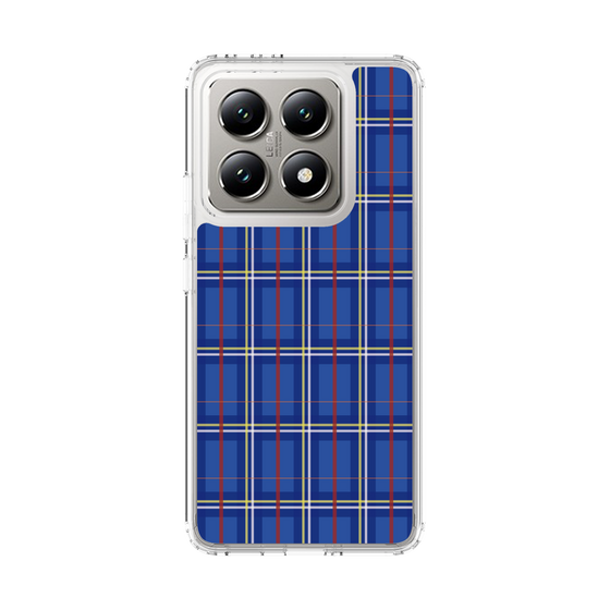スリムプロテクションケース［ Tartan Check - Blue ］