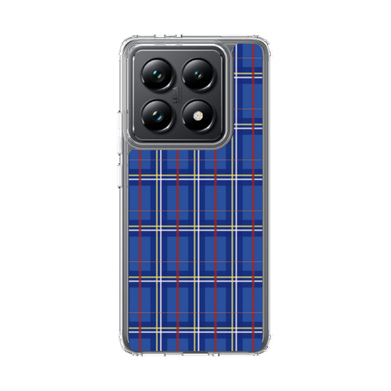 スリムプロテクションケース［ Tartan Check - Blue ］
