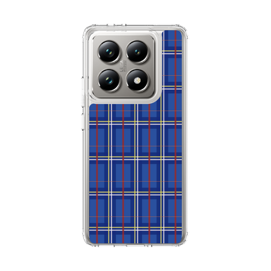 スリムプロテクションケース［ Tartan Check - Blue ］
