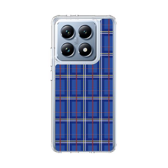 スリムプロテクションケース［ Tartan Check - Blue ］