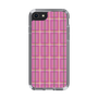 スリムプロテクションケース［ Tartan Check - Pink ］