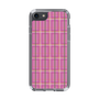 スリムプロテクションケース［ Tartan Check - Pink ］