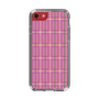 スリムプロテクションケース［ Tartan Check - Pink ］