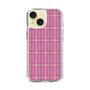 スリムプロテクションケース［ Tartan Check - Pink ］