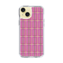 スリムプロテクションケース［ Tartan Check - Pink ］