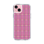 スリムプロテクションケース［ Tartan Check - Pink ］