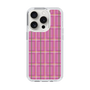 スリムプロテクションケース［ Tartan Check - Pink ］