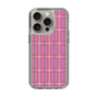 スリムプロテクションケース［ Tartan Check - Pink ］