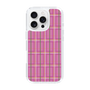 スリムプロテクションケース［ Tartan Check - Pink ］