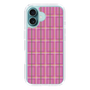 スリムプロテクションケース［ Tartan Check - Pink ］