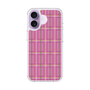 スリムプロテクションケース［ Tartan Check - Pink ］
