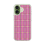 スリムプロテクションケース［ Tartan Check - Pink ］