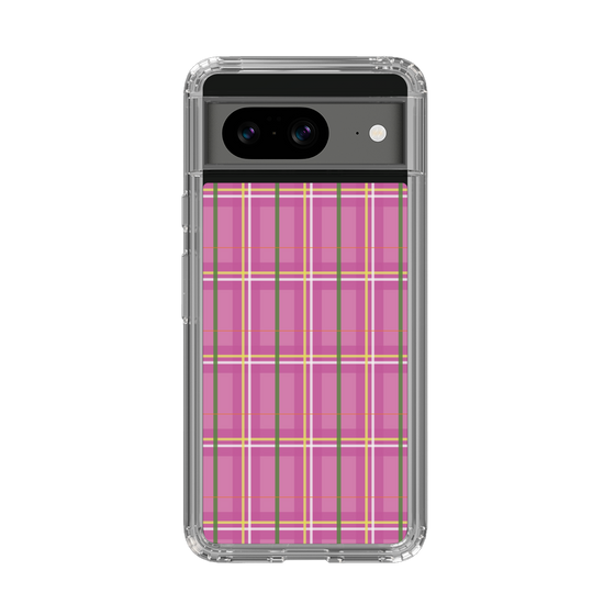 スリムプロテクションケース［ Tartan Check - Pink ］