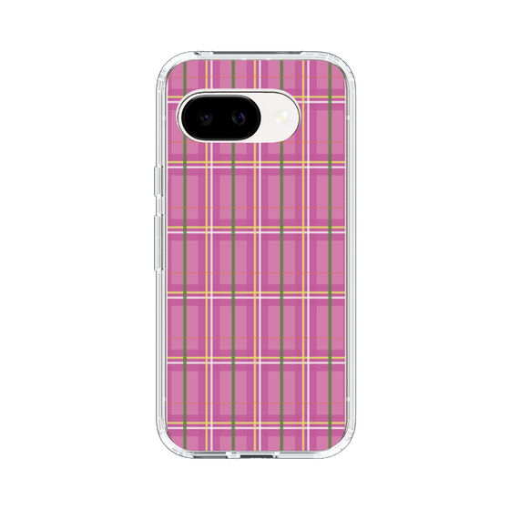 スリムプロテクションケース［ Tartan Check - Pink ］