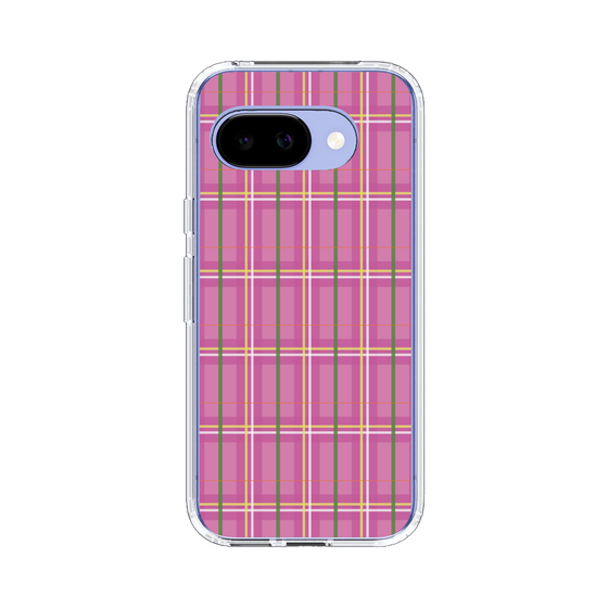 スリムプロテクションケース［ Tartan Check - Pink ］