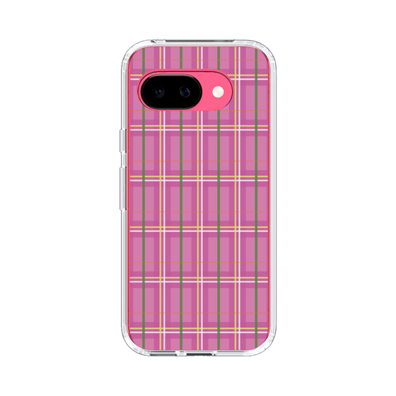 スリムプロテクションケース［ Tartan Check - Pink ］