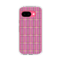 スリムプロテクションケース［ Tartan Check - Pink ］