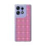 スリムプロテクションケース［ Tartan Check - Pink ］
