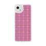 スリムプロテクションケース［ Tartan Check - Pink ］