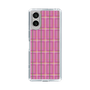 スリムプロテクションケース［ Tartan Check - Pink ］