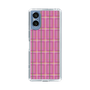 スリムプロテクションケース［ Tartan Check - Pink ］