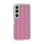 スリムプロテクションケース［ Tartan Check - Pink ］