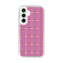 スリムプロテクションケース［ Tartan Check - Pink ］