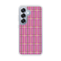 スリムプロテクションケース［ Tartan Check - Pink ］