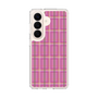 スリムプロテクションケース［ Tartan Check - Pink ］