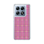 スリムプロテクションケース［ Tartan Check - Pink ］