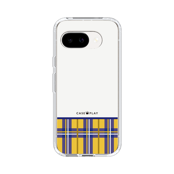 スリムプロテクションケース［ CASEPLAY Tartan Check - Yellow ］
