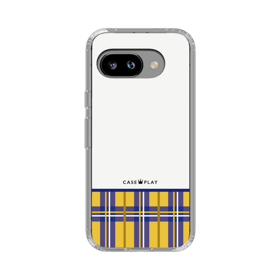 スリムプロテクションケース［ CASEPLAY Tartan Check - Yellow ］