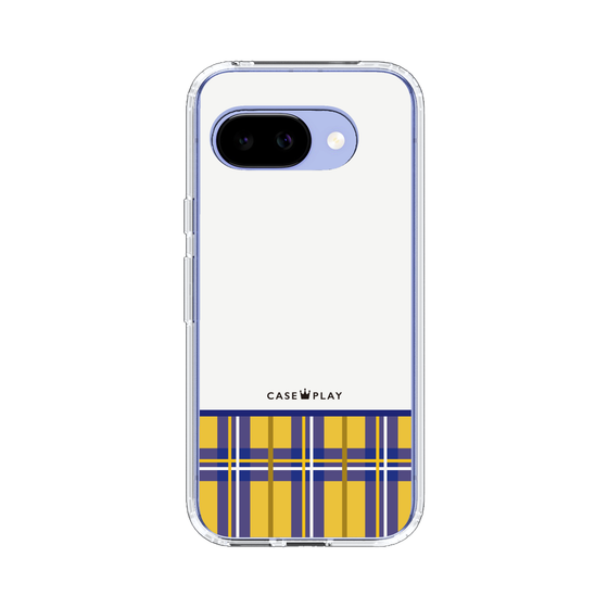 スリムプロテクションケース［ CASEPLAY Tartan Check - Yellow ］