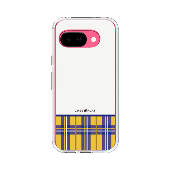 スリムプロテクションケース［ CASEPLAY Tartan Check - Yellow ］