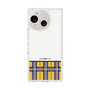 スリムプロテクションケース［ CASEPLAY Tartan Check - Yellow ］
