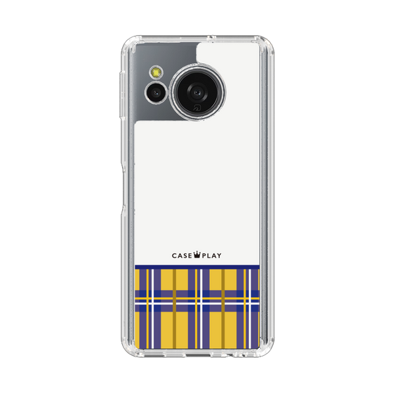 スリムプロテクションケース［ CASEPLAY Tartan Check - Yellow ］
