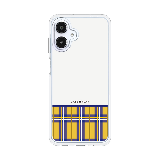 スリムプロテクションケース［ CASEPLAY Tartan Check - Yellow ］