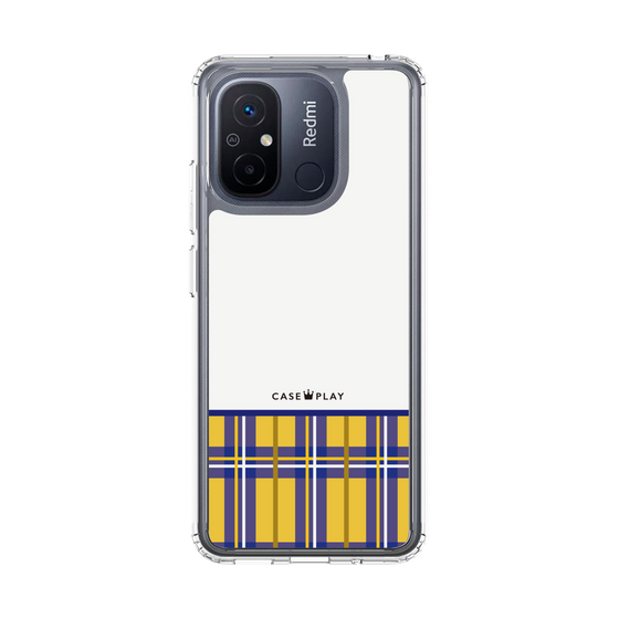 スリムプロテクションケース［ CASEPLAY Tartan Check - Yellow ］