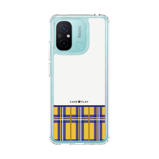 スリムプロテクションケース［ CASEPLAY Tartan Check - Yellow ］