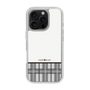 スリムプロテクションケース［ CASEPLAY Tartan Check - Gray ］