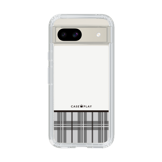 スリムプロテクションケース［ CASEPLAY Tartan Check - Gray ］