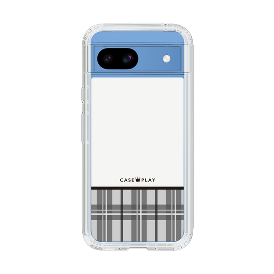 スリムプロテクションケース［ CASEPLAY Tartan Check - Gray ］