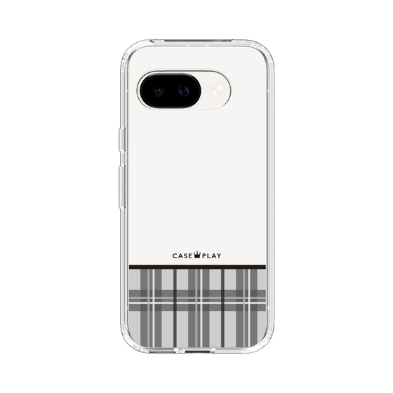 スリムプロテクションケース［ CASEPLAY Tartan Check - Gray ］