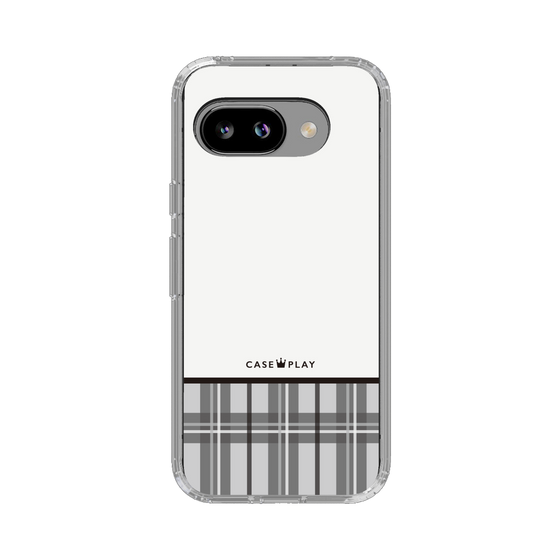 スリムプロテクションケース［ CASEPLAY Tartan Check - Gray ］