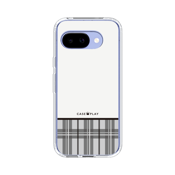 スリムプロテクションケース［ CASEPLAY Tartan Check - Gray ］